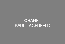 Chanel Lagerfeld overlay